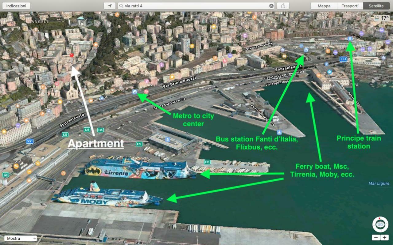 A Due Passi Dalla Lanterna Genova Exterior foto